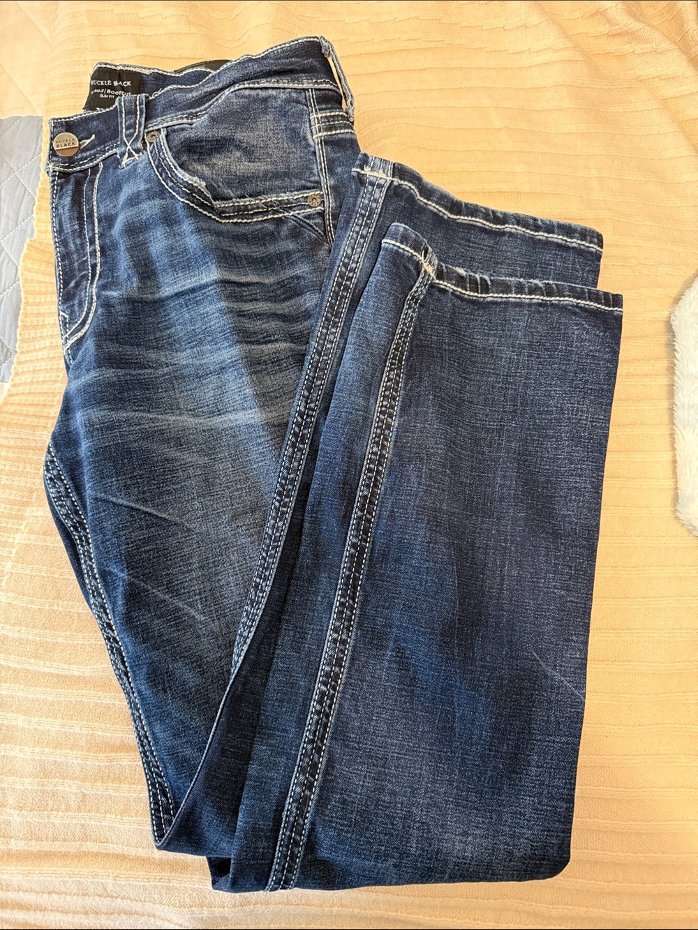 Buckle black no. 3 bootcut slim fit